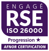 Engagé RSE ISO 26000 — AFNOR Certification, niveau Progression